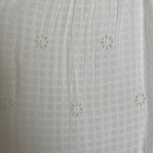 White embroidered maxi size S - Picture 2 of 2